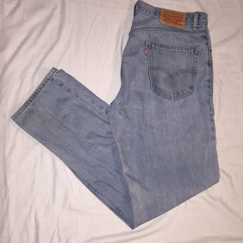 Levi 550 Light Blue Jeans